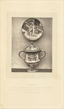Plate and vase; William Chaffers, British, active 1870s, London, England; 1872; Woodburytype; 12.2 × 9.1 cm