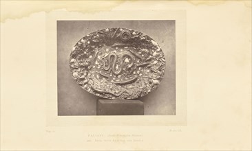 Decorative plate; William Chaffers, British, active 1870s, London, England; 1872; Woodburytype; 9.1 × 11.3 cm