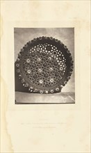 Decorative plate; William Chaffers, British, active 1870s, London, England; 1872; Woodburytype; 11.8 × 9.4 cm