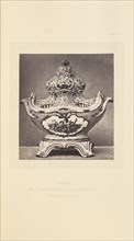 Vase and cover; William Chaffers, English, 1811 - 1892, London, England, Europe; 1871; Woodburytype; 10.2 x 9.2 cm