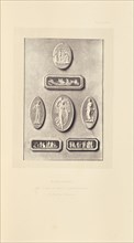 Seven small plaques; William Chaffers, English, 1811 - 1892, London, England, Europe; 1871; Woodburytype; 11.7 x 7.7 cm