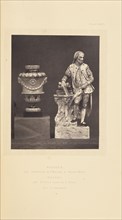 Vase and statue; William Chaffers, English, 1811 - 1892, London, England, Europe; 1871; Woodburytype; 12 x 9.3 cm, 4 3,4 x 3 11