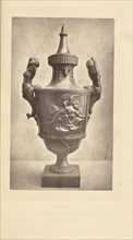 Vase; William Chaffers, English, 1811 - 1892, London, England, Europe; 1871; Woodburytype; 16.8 x 10 cm, 6 5,8 x 3 15,16 in