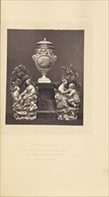 Vase and figurines; William Chaffers, English, 1811 - 1892, London, England, Europe; 1871; Woodburytype; 11.3 x 9.3 cm