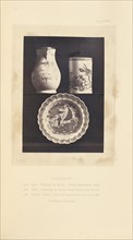 PItcher, mug, and plate; William Chaffers, English, 1811 - 1892, London, England, Europe; 1871; Woodburytype; 11.3 x 7.9 cm