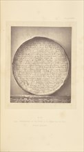 Round box with inscription; William Chaffers, English, 1811 - 1892, London, England, Europe; 1871; Woodburytype; 11.7 x 9.4 cm