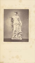 Farnese Flora statuette; William Chaffers, English, 1811 - 1892, London, England, Europe; 1871; Woodburytype; 12.1 x 9.3 cm