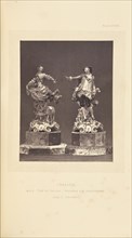 Pair of figures; William Chaffers, English, 1811 - 1892, London, England, Europe; 1871; Woodburytype; 11.8 x 9.2 cm