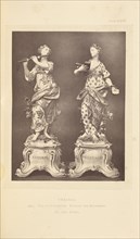 Pair of stautettes; William Chaffers, English, 1811 - 1892, London, England, Europe; 1871; Woodburytype; 14.6 x 11.1 cm