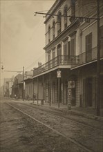 Rue Royale; Attributed to H.M. Beach, American, active 1890s, New Orleans, Louisiana, United States; 1899; Gelatin silver print