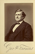 George P. Thomas; Bendann Brothers, American, active 1850s - 1873, Baltimore, Maryland, United States; 1871; Albumen silver