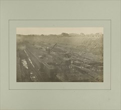 Site of Eastham Locks and Entrance; G. Herbert & Horace C. Bayley; Manchester, England; negative May 1889; print 1894; Gelatin