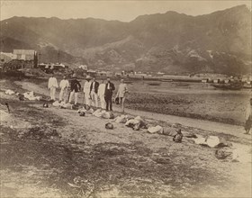 Executions at Canton; Unknown maker; Guangzhou, Guangdong, China; about 1879; Albumen silver print