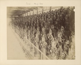 Canton. Hall of Gods; Unknown maker; Kyoto, Japan; 1870s - 1880s; Albumen silver print