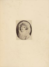 Lady Hamilton; Charles Thurston Thompson, English, 1816 - 1868, London, England; 1865; Albumen silver print