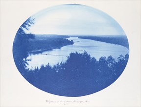 Wingdams in Bend below Ninninger, Minnesota; Henry P. Bosse, American, 1844 - 1903, Ninninger, Minnesota, United States; 1885