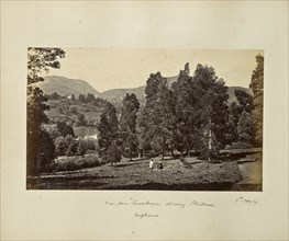 Ootacamund; View from Lambsknowe showing Stonehouse; Samuel Bourne, English, 1834 - 1912, Udagamandalam, Tamil NÄdu, India