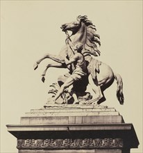 Chevaux de Marly, No. 73, Édouard Baldus, French, born Germany, 1813 - 1889, Paris, France; 1860s; Albumen silver print