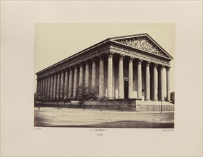 La Madeleine, No. 53, Édouard Baldus, French, born Germany, 1813 - 1889, Paris, France; 1860s; Albumen silver print