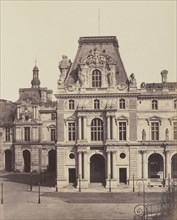 Pavillon de Rohan; Édouard Baldus, French, born Germany, 1813 - 1889, Paris, France; 1860s; Albumen silver print