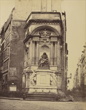 Fontaine Molière, No. 78, Édouard Baldus, French, born Germany, 1813 - 1889, Paris, France; 1860s; Albumen silver print