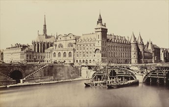 Conciergerie, No. 63, Édouard Baldus, French, born Germany, 1813 - 1889, Paris, France; 1860s; Albumen silver print