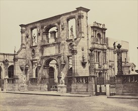 Porte de Gaillon, No. 49, Édouard Baldus, French, born Germany, 1813 - 1889, Paris, France; 1860s; Albumen silver print