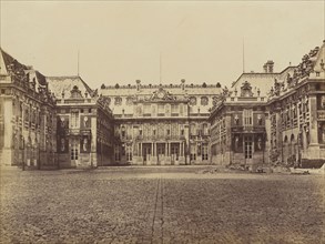 Versailles. Château, No. 163, Édouard Baldus, French, born Germany, 1813 - 1889, Paris, France; 1860s; Albumen silver print