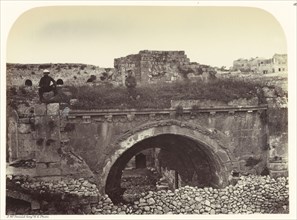 Entrance to Hospital of the Knights of St. John; Sgt. James M. McDonald, English, 1822 - 1885, Israel; 1865; Albumen silver