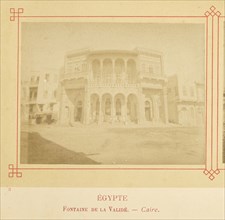Fontaine de la Validé. - Caire; Félix Bonfils, French, 1831 - 1885, Alais, France; about 1878; Albumen silver print
