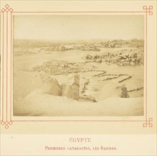Premières cataractes, les Rapides; Félix Bonfils, French, 1831 - 1885, Alais, France; about 1878; Albumen silver print
