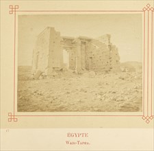 Wadi-Tapha; Félix Bonfils, French, 1831 - 1885, Alais, France; about 1878; Albumen silver print