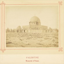 Mosquée d'Omar; Félix Bonfils, French, 1831 - 1885, Alais, France; about 1878; Albumen silver print