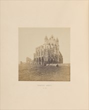 Whitby Abbey; Thomas Annan, Scottish,1829 - 1887, London, England; 1866; Albumen silver print