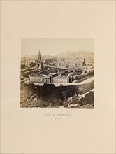 City of Edinburgh; Thomas Annan, Scottish,1829 - 1887, London, England; 1866; Albumen silver print