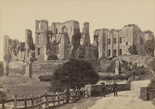Kenilworth Castle, from the bridge; Francis Bedford, English, 1815,1816 - 1894, Chester, England; about 1860 - 1870; Albumen