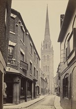 Coventry, tower and spire of St. Michael's; Francis Bedford, English, 1815,1816 - 1894, Chester, England; about 1860 - 1870