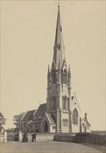 Sherbourne Church, from the north-west; Francis Bedford, English, 1815,1816 - 1894, Chester, England; about 1860 - 1870