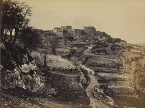 Gibeon: El Jib; Francis Bedford, English, 1815,1816 - 1894, London, England; March 3, 1862; Albumen silver print