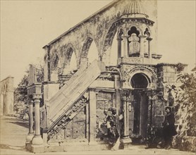 Jerusalem, Minbar, or Pulpit, in the Enclosure of the Mosk of the Dome of the Rock; Francis Bedford, English, 1815,1816 - 1894