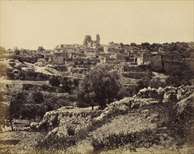 Bethany, General View from the East; Francis Bedford, English, 1815,1816 - 1894, London, England; April 9, 1862; Albumen silver