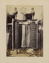 Nablûs, The Ancient Samaritan Pentateuch; Francis Bedford, English, 1815,1816 - 1894, London, England; April 13, 1862; Albumen