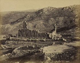 Ruins of a Temple at Deir-el-Ashâyir,  The Convent of the Tribes , Francis Bedford, English, 1815,1816 - 1894, London, England