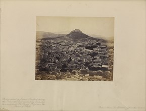 Athens, The Modern City from the Acropolis; Francis Bedford, English, 1815,1816 - 1894, London, England; 1862; Albumen silver