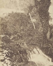 Winter Landscape with Small Waterfall; French, Louis Désiré Blanquart-Evrard, French, 1802 - 1872, Lille, France; 1853; Salted