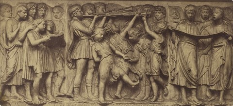 Bas-reliefs in Marble; French, Louis Désiré Blanquart-Evrard, French, 1802 - 1872, Lille, France; about 1853; Albumen silver