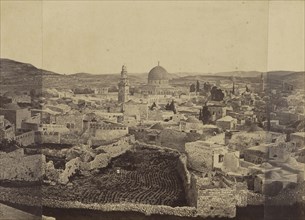 Panorama of Jerusalem; Othon Von Ostheim, Austrian, active about 1850 - early 1860s, Europe; about 1862; Albumen silver print