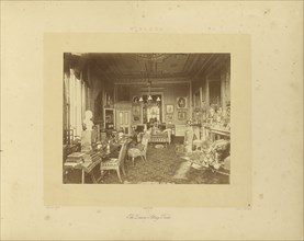 The Queen's Sitting Room; André Adolphe-Eugène Disdéri, French, 1819 - 1889, Paris, France; 1867; Albumen silver print