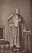 H.H. The Maharaja of Jaipur, G.C.S.I; Bourne & Shepherd, English, founded 1863, London, England; 1877; Woodburytype