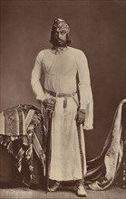 H.H. The Maharaja of Jodhpur, G.C.S.I; Bourne & Shepherd, English, founded 1863, London, England; 1877; Woodburytype